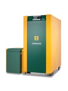 KWB Classicfire riscaldamento a legna / gassificatore a legna con bruciatore a pellet opzionale