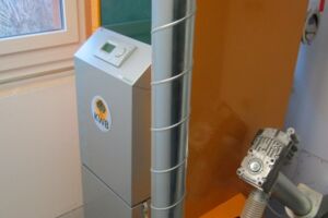 hoher Heizkomfort dank automatischer Pelletheizung