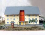 Modell 100% solarbeheiztes Mehrfamilienhaus