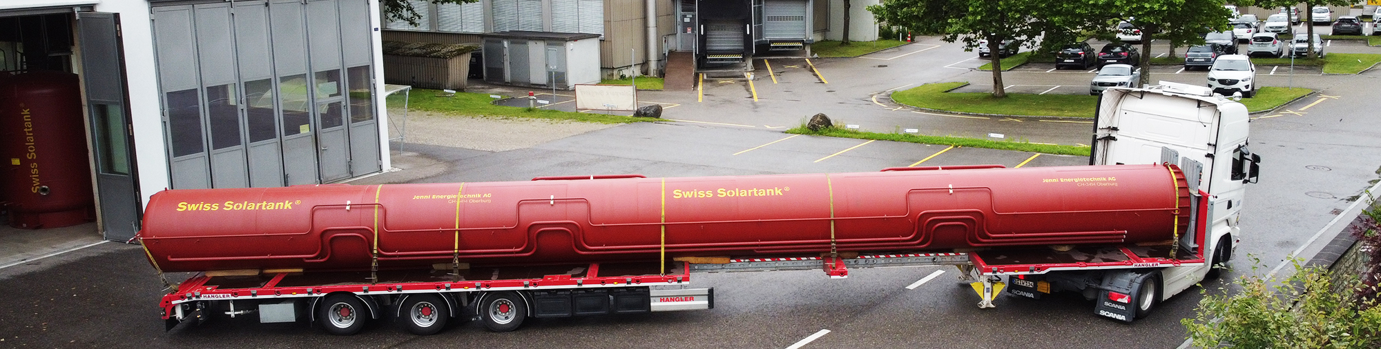 sechstöckiger Tank für sechstöckiges Gebäude